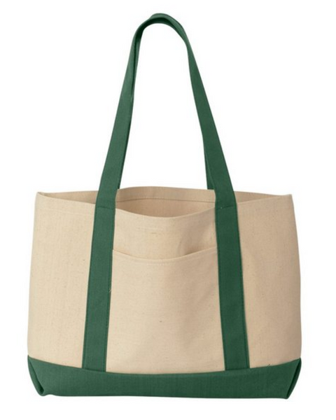 Canvas Tote Bag - Cross/Love