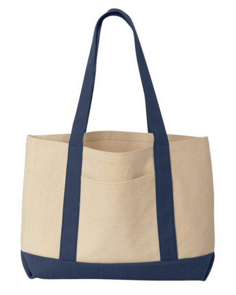 Canvas Tote Bag - Cross/Love