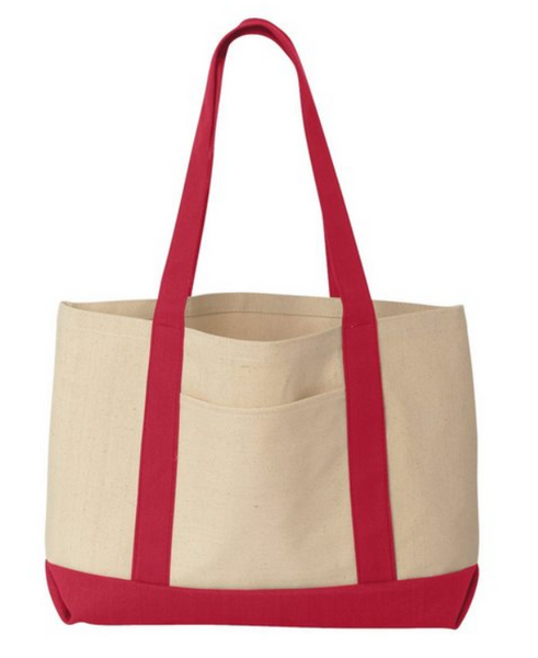 Canvas Tote Bag - Cross/Love