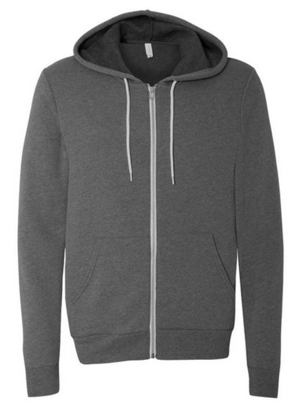 Unisex Full Zip Hoody