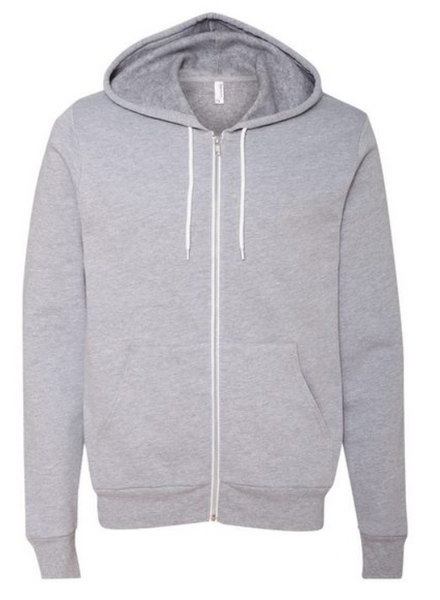 Unisex Full Zip Hoody