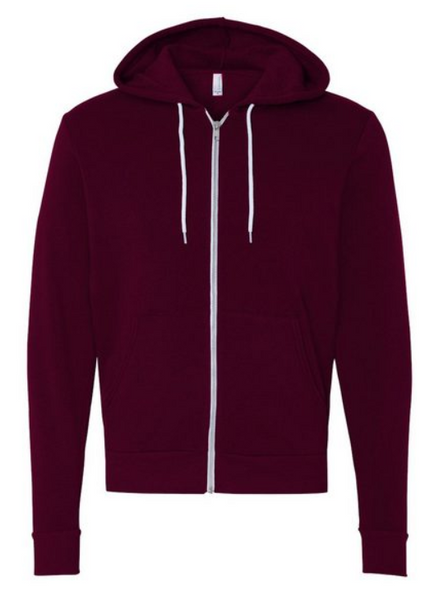 Unisex Full Zip Hoody