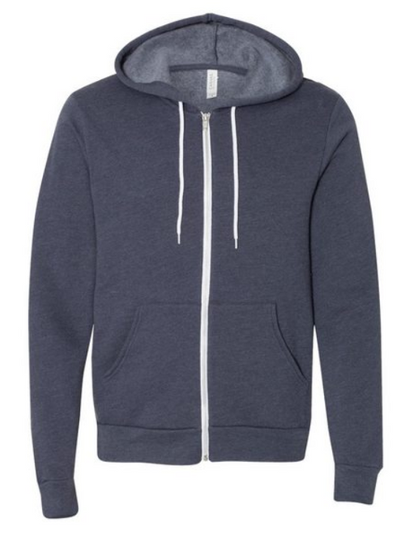 Unisex Full Zip Hoody