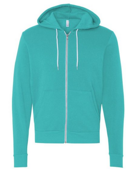 Unisex Full Zip Hoody